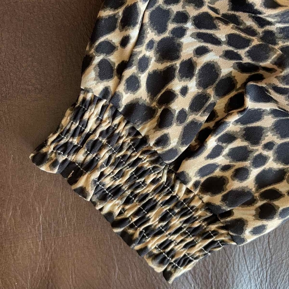 J crew leopard print maxi dress size 8 - Picture 5 of 6
